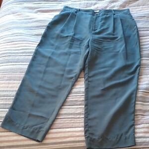 Vince Women's Teal Straight Leg‎ Pants
